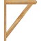 Ekena Millwork Traditional Craftsman Rough Sawn Outlooker, Western Red Cedar, 6"W x 34"D x 42"H OUT06X34X42TRA04RWR - alternate 4